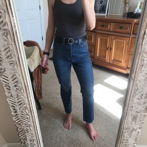 MADEWELL the perfect vintage crop jean